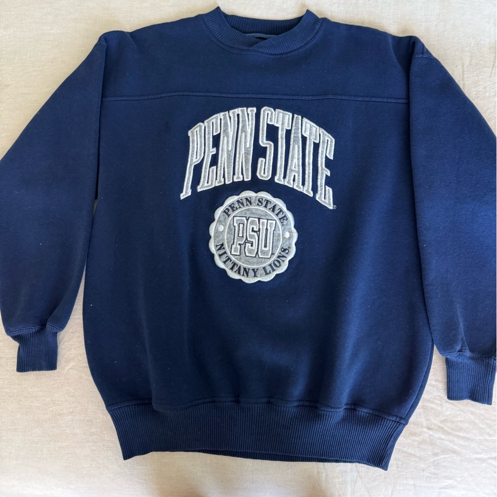 Penn State Navy Vintage Pullover